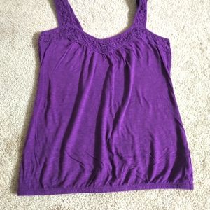 Crochet Neck Tank